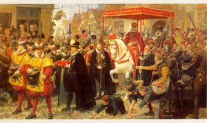Christian d. 4.s kroning 1596